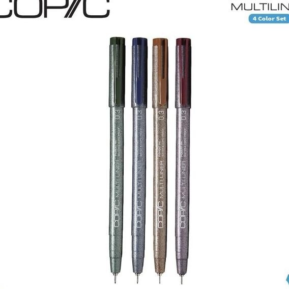 

Drawing Copic Multiliner 0.3 Color Set 4