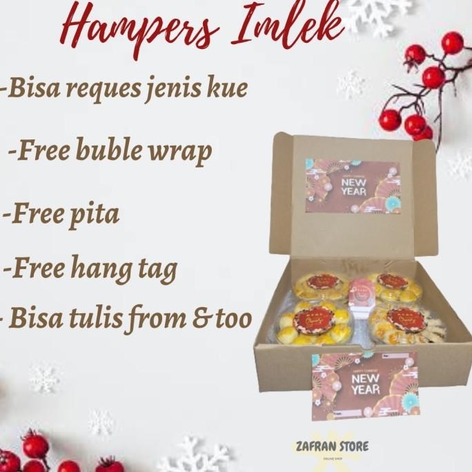 

Sale Now Hampers Imlek Isi 4 Toples (250 Gram Per Toples) Hampers Kue Kering Pengiriman Cepat