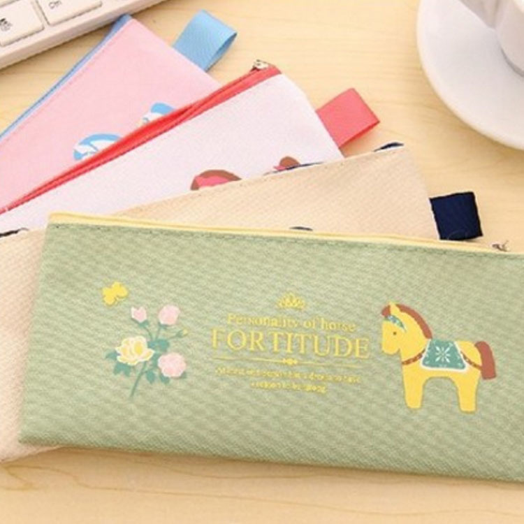 

Kotak pensil alat tulis dompet kosmetik kartun pencil case
