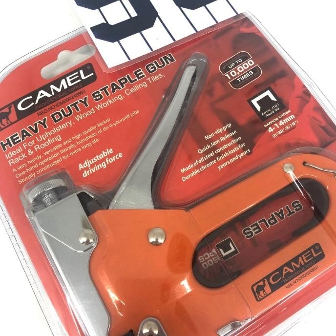 

Camel Staples Tembak Heavy Duty 4-14mm Besar Stapler Jok Motor