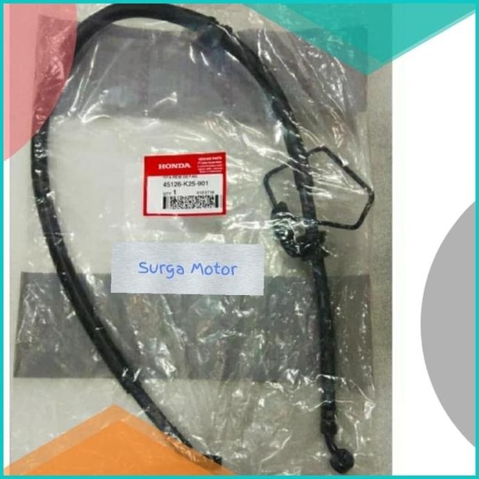Kabel selang rem depan discbrake brake Beat FI Pop ESp ORI HONDA AHM 1