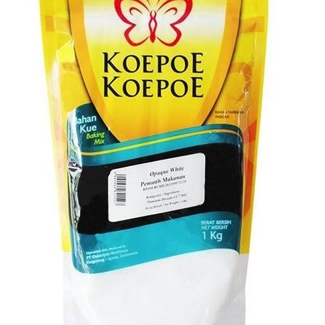 

Koepoe Koepoe Pewarna Putih Pemutih Makanan 1Kg Opaque White Food Grade Colng