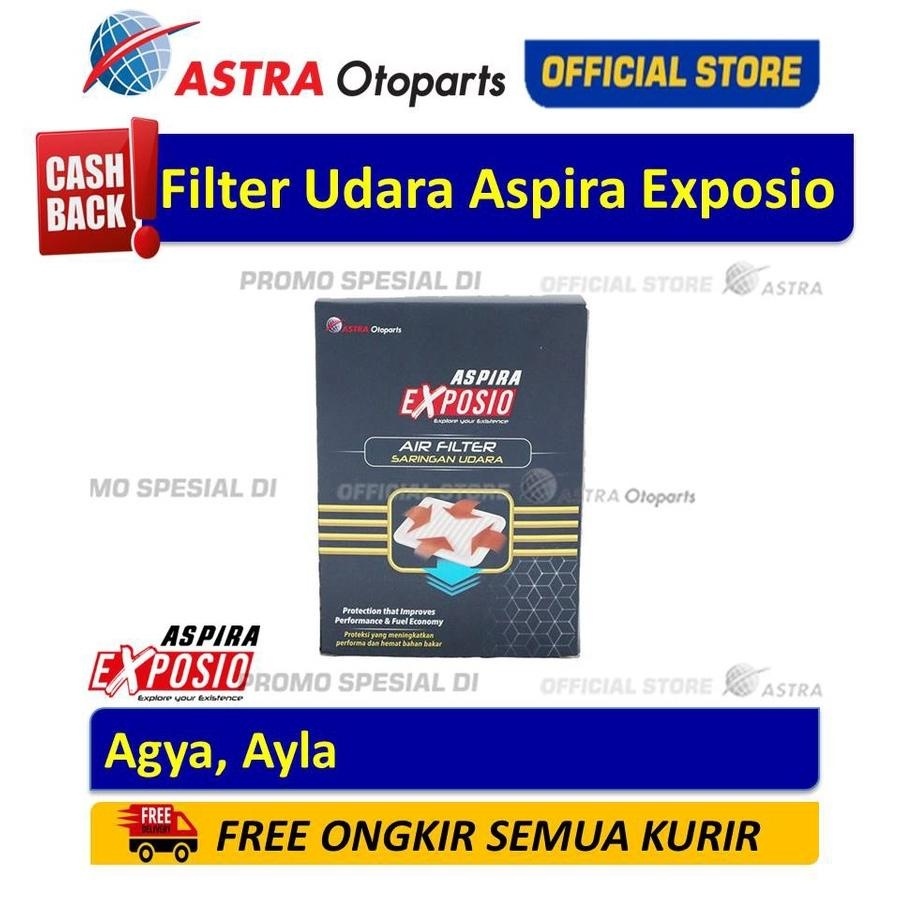 DISKON Saringan Udara Aspira Exposio Agya, Ayla 1.0
