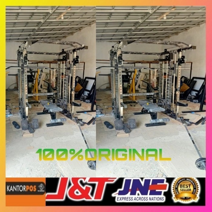 ✅Baru Smith Machine-Magnus X5OriginalSmith Machine Multi-Smich Machine-Gym Limited