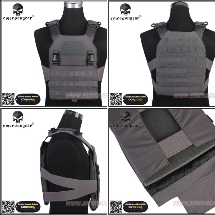 ✅New Emerson Apc Vest Wolf Grey Diskon