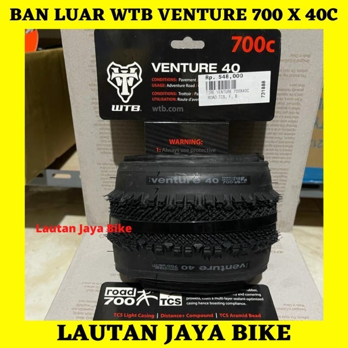 ✅New Ban Luar 700 X 40C Wtb Venture Ban Luar Tanwall Diskon