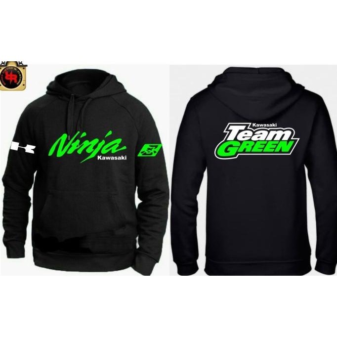 TERBARU JAKET HOODIE SWEATER KAWASAKI NINJA PRIA WANITA SIAP KIRIM 