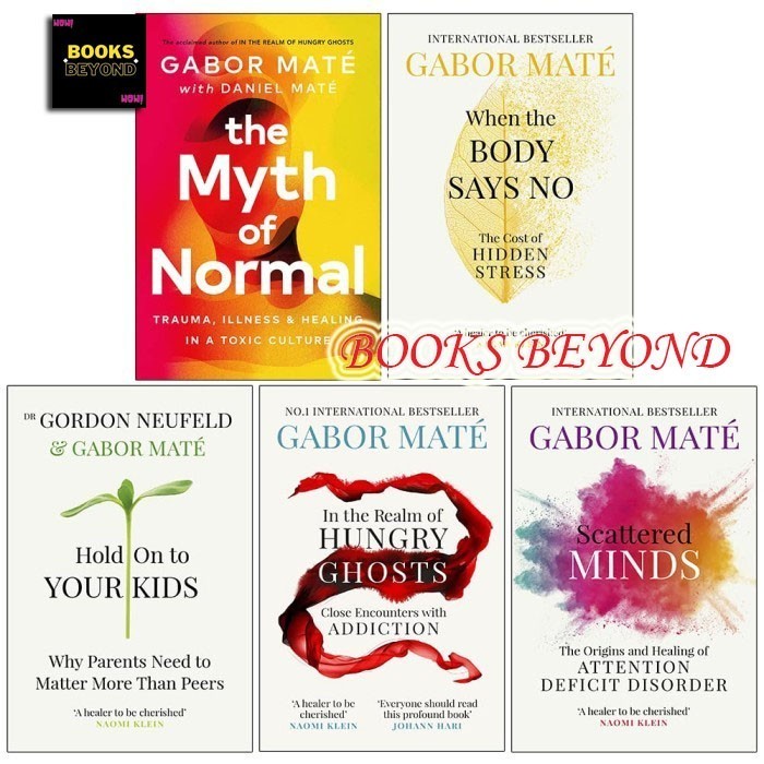 Edisi Indo_(TB)_ Dr Gabor Mate 5 Books Collection Set