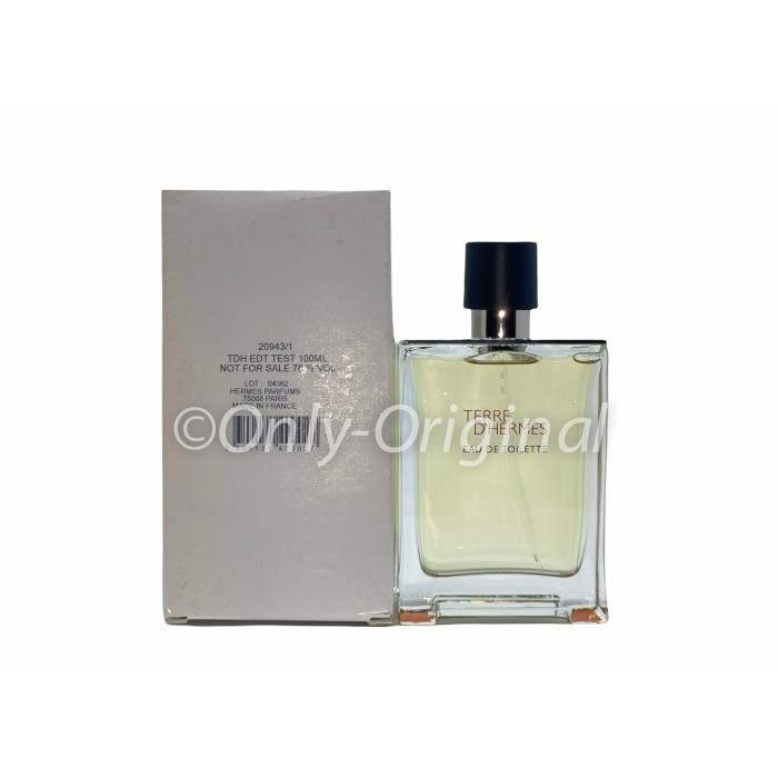 ✅New Ori Parfum Hermes Terre D'Hermes Edt 100Ml-Tester Terbaru