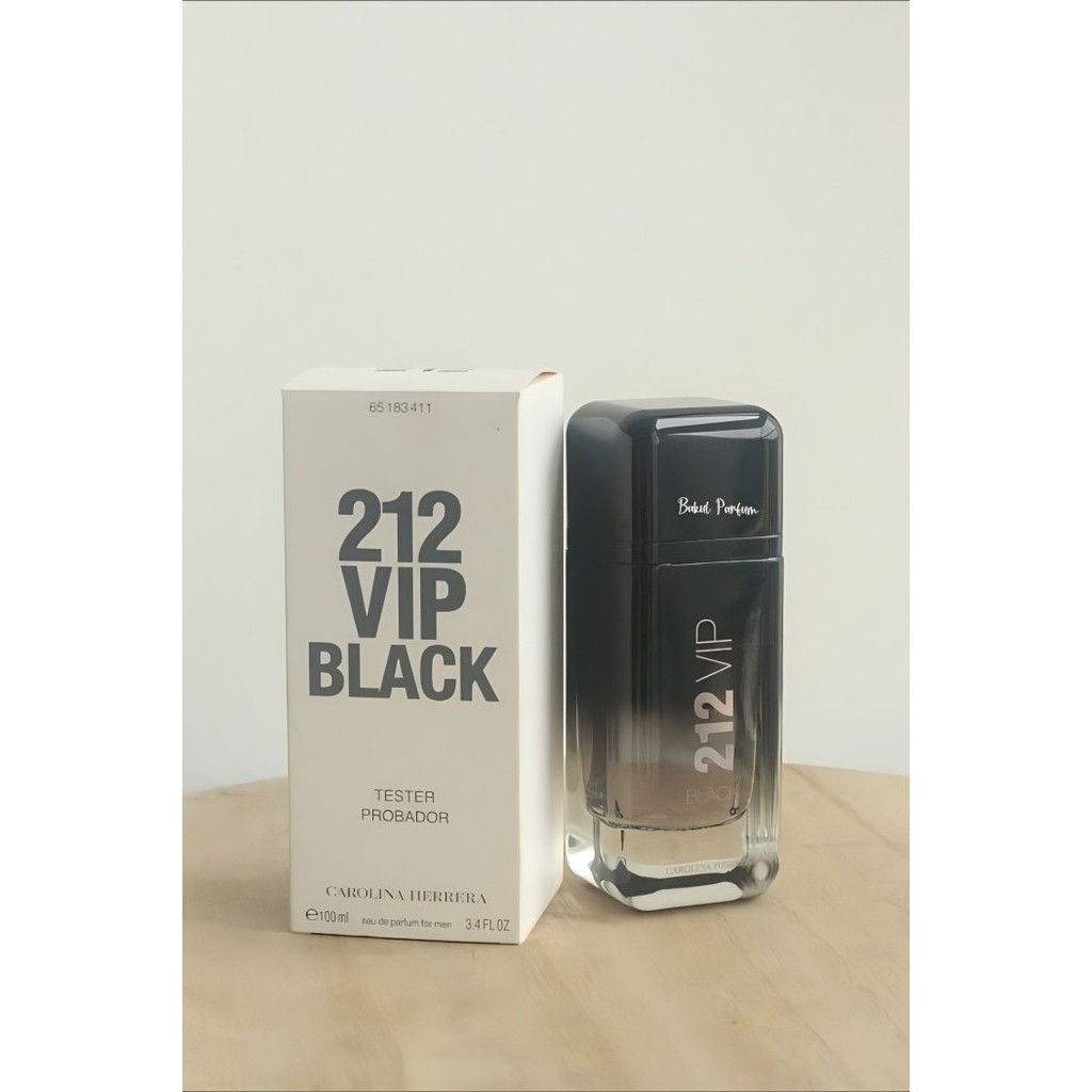 ✅New Ori Original Parfum Carolina Herrera 212 Vip Black Edp Men Tester Limited
