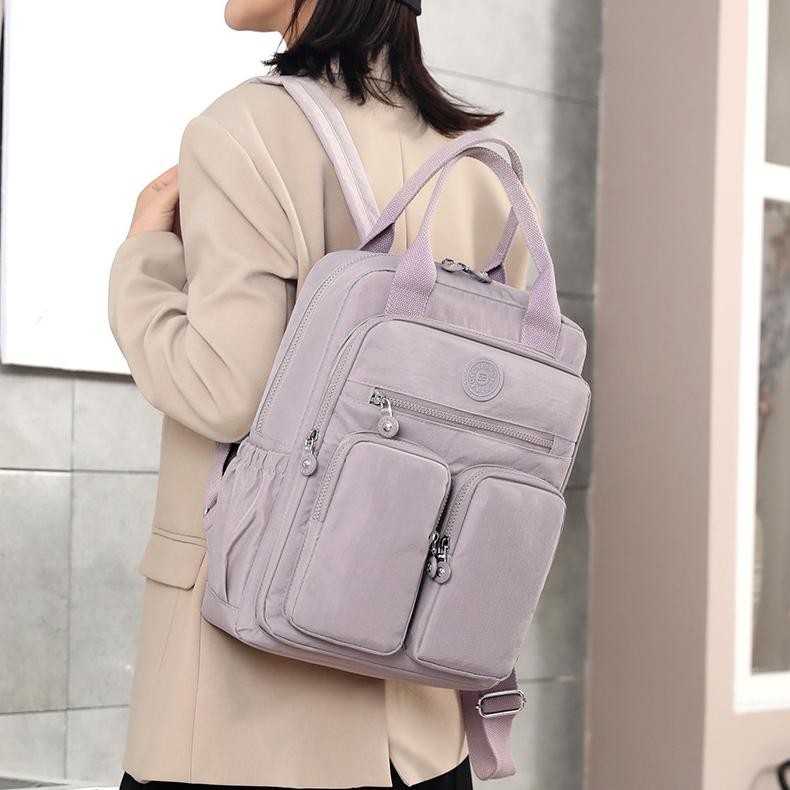 Memadukan Fungsi dan Fashion dengan Lebih Elegan. Chibao - Tas Ransel CHIBAO 1977 Tas ransel wanita polyester anti air backpack laptop 14in ||
