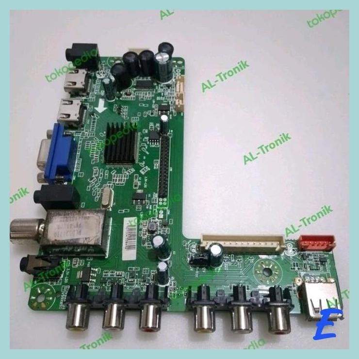 MB TV LED POLYTRON 32 INCH TYPE PLD 32D710 MAINBOARD MESIN PLD32D710