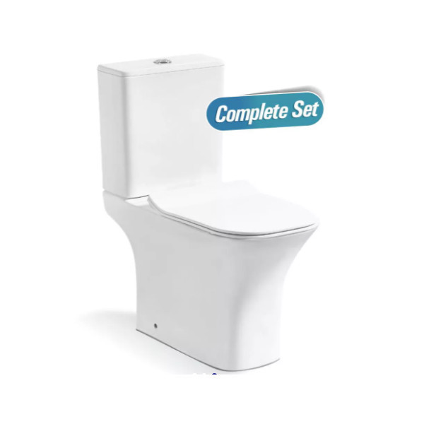 ✅Ready Tidy Dual Flush Toilet Kloset Duduk Complete Set 1215A Slim Washdown Diskon