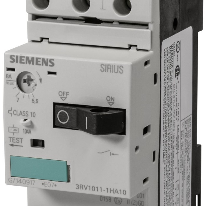 ✅Ready Siemens 3Rv1011-1Ha10 Motor Circuit Breaker 3Rv1011 1Ha10 Diskon