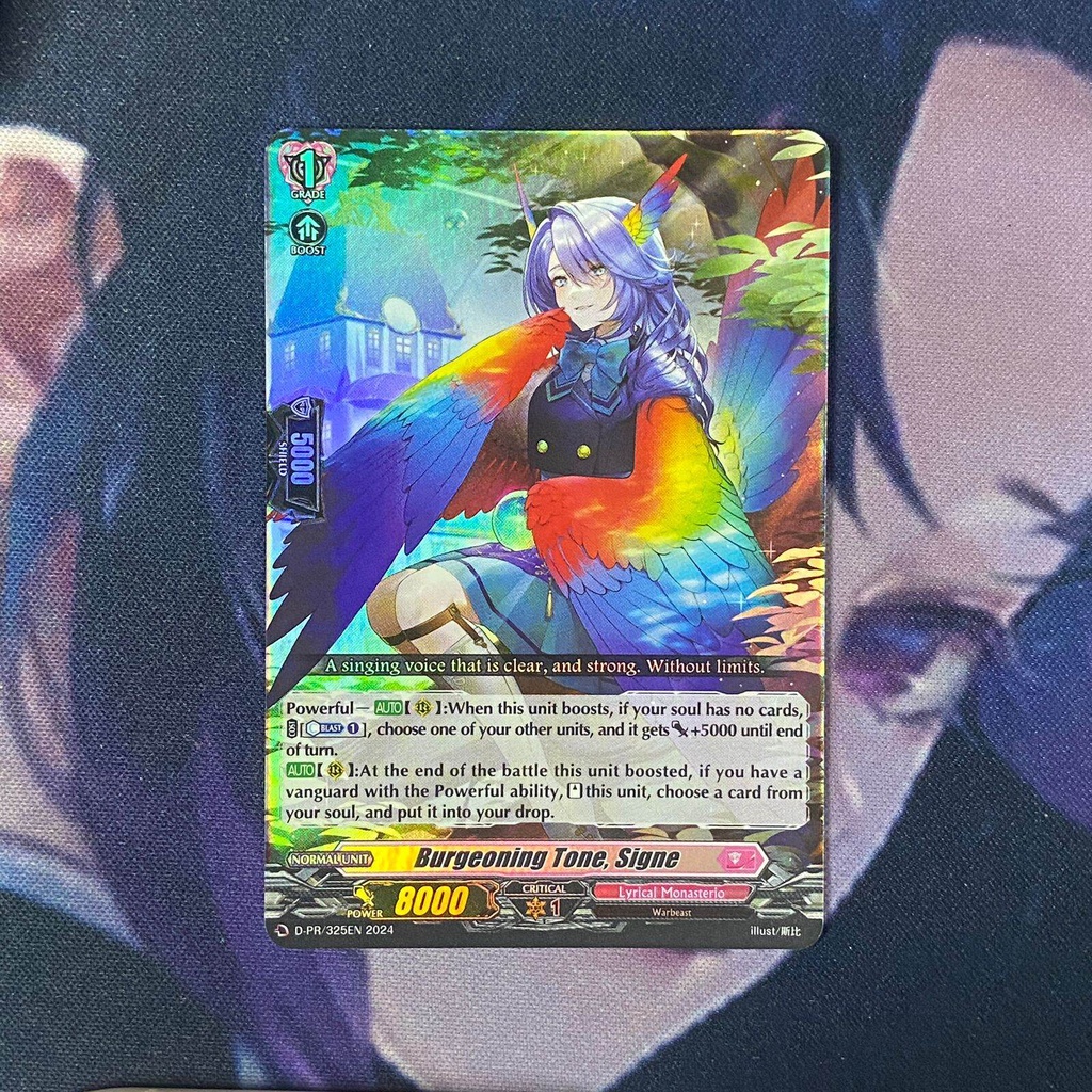 vanguard (EN) burgeoning tone signe - D-PR FOIL