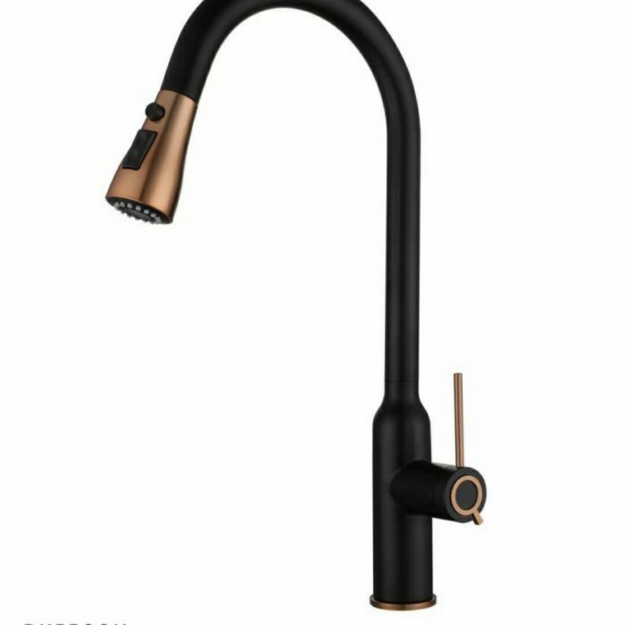 ✅Termurah Kran Sink Tarik Black Gold/Kran Pantry Hitam Emas Tarik/Kran Dapur Mix Diskon