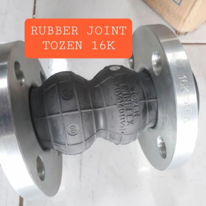 ✨Baru 2 1/2 Rubber Joint Flexible Tozen Jis 16K Twinflex 2 1/2 Inch 25 Terbaru