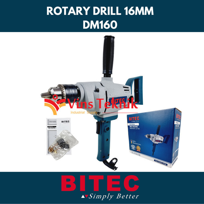 ✨New Mesin Bor 16Mm Rotary Drill Dm160 Bitec Dm 160 Diskon