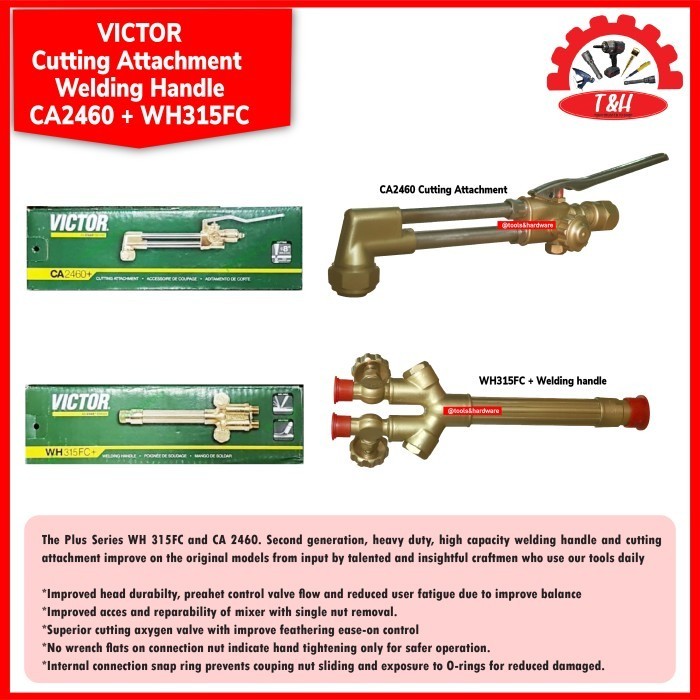 ✨New Victor-Cutting Torch Set Cutting Torch Victor 315Fc  Ca2460 Limited