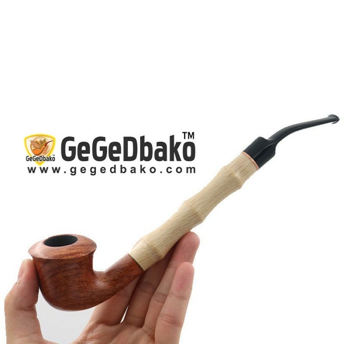 ✨Ori Pipa Cangklong Kayu Berkualitas Dengan Stem Panjang Eb X1 Limited