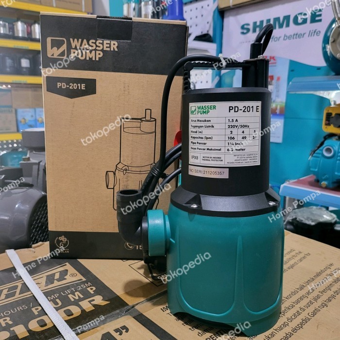 ✨Ori Pompa Celup Wasser Pd 201 E Pompa Submersible Wasser Manual Limited