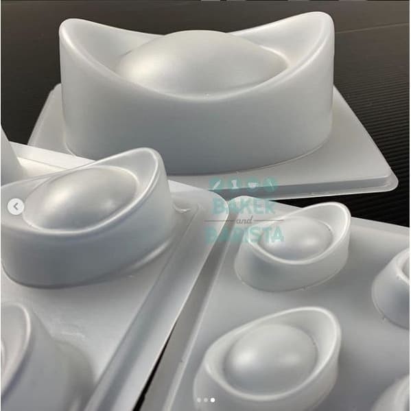 Cetakan Puding Koin China S1 Besar / Pudding Mould China Coin Large /