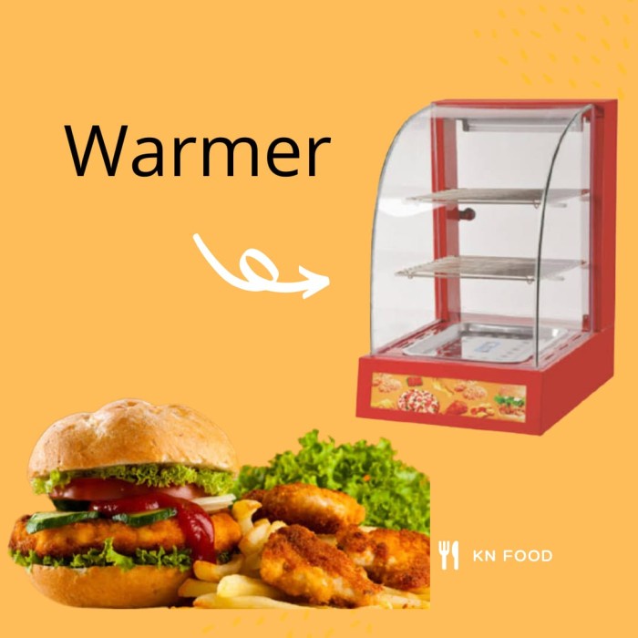 [New Ori] Showcase Food Display Warmer Penghangat Makanan Eton Et-Dh-1P Terbaru