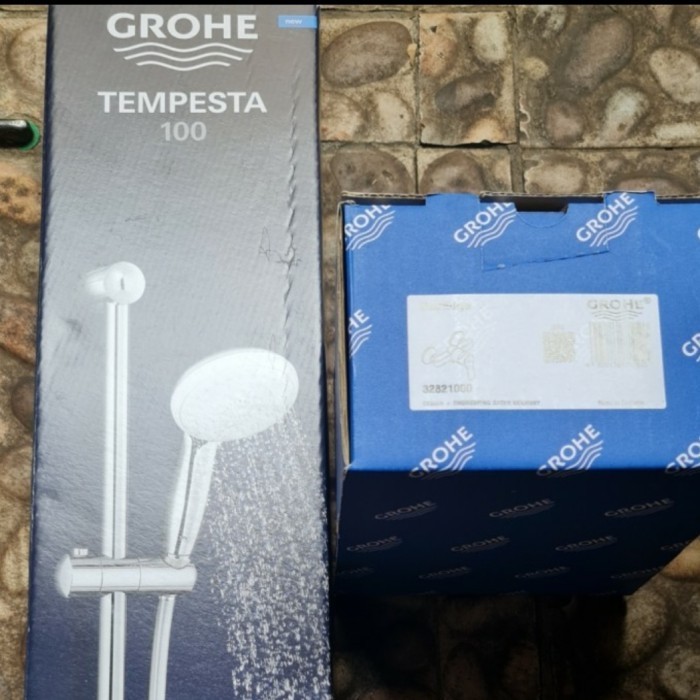 [New Ori] Paket Kran Shower Panas Dingin Grohe  Rail Shower Set Grohe Ory Terbaru