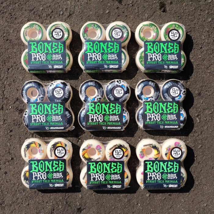 [New] Bones Wheels Roda Skateboard Stf 99A Berkualitas
