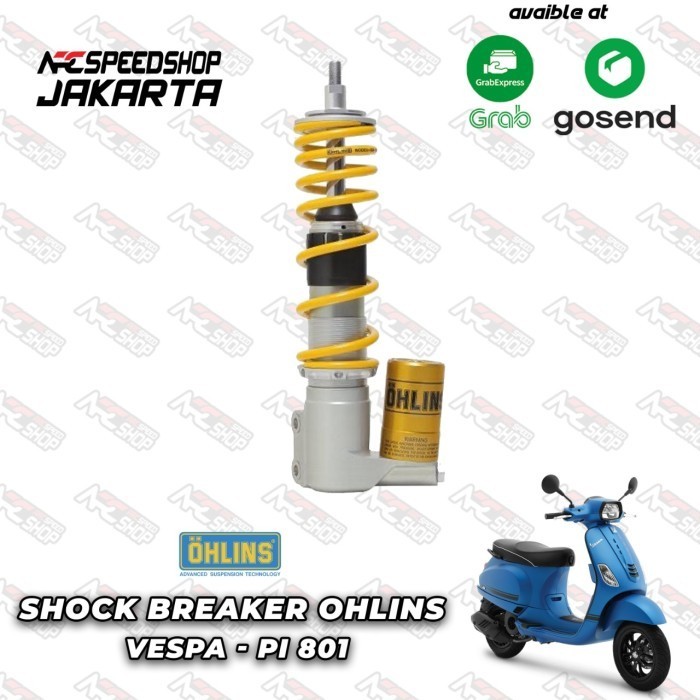 [Ori] Shockbreaker Depan Pi 801 Ohlins Vespa Sprint V3 Abs 2017 Berkualitas