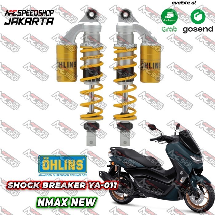[Ori] Shockbreaker Ohlins Ya 011 Yamaha New N-Max 155 Shock Breaker Nmax New Limited