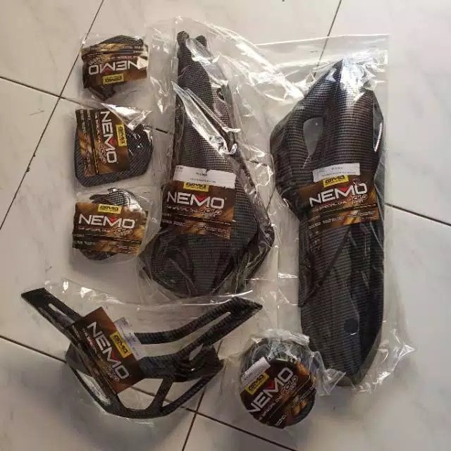[New] Cover Pcx 150 New Lokal Cover Carbon Pcx 150 Cover Set Carbon Pcx 150 Terbatas