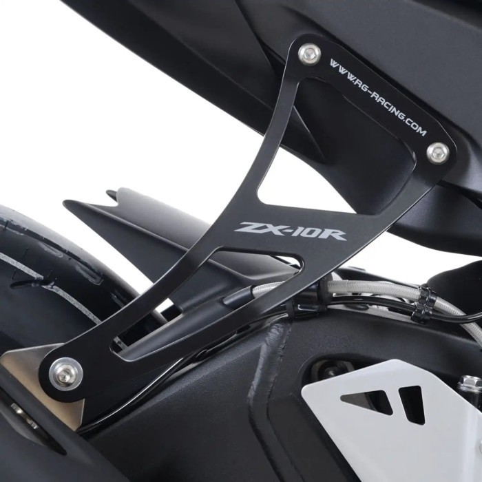 [Ori] Exhaust Hanger Gantungan Knalpot Footrest Blanking Zx10R Zx10Rr Zx-10R Terbaru