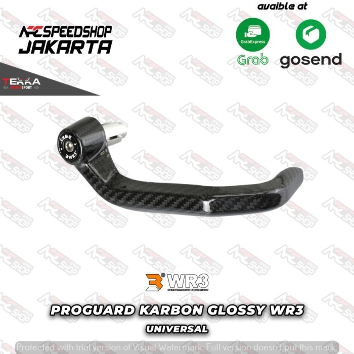 [New] Proguard Or Handguard Wr3 Carbon Kanan Only Universal Glossy Terbatas
