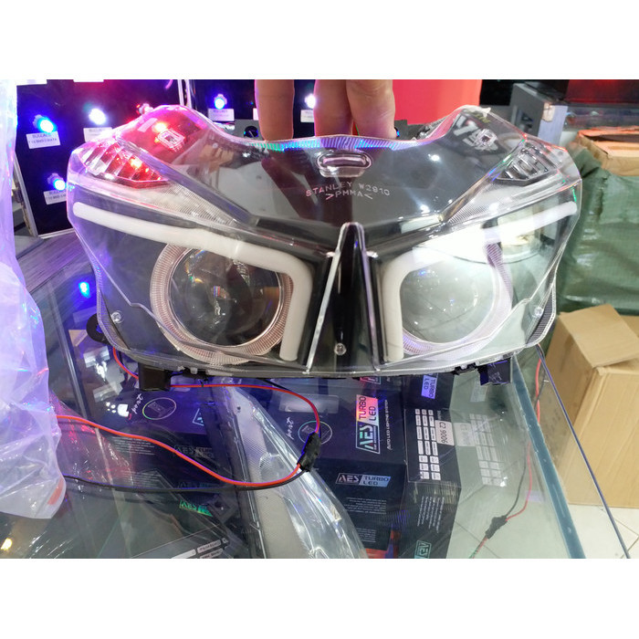 [Ori] Lampu Projie / Projector Hid 1 Set Honda Vario 150 New Berkualitas