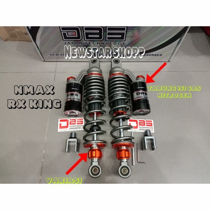 [Ori] Shock Nmax Rx King Dbs 8894 Gp Series Copy Ktc Extreme 340Mm Terbatas