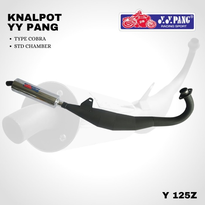 [Original] Knalpot Yypang 125 Z Chamber Black Terbaru