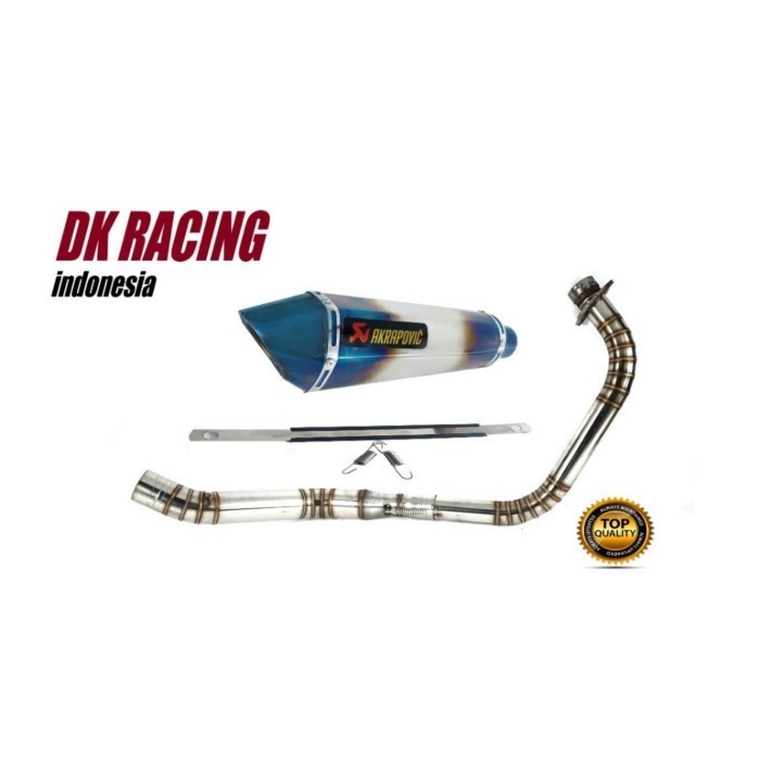 [Original] Knalpot Racing Yamaha R15 V3 150 Fullcacing Akrapovic Garda Diskon