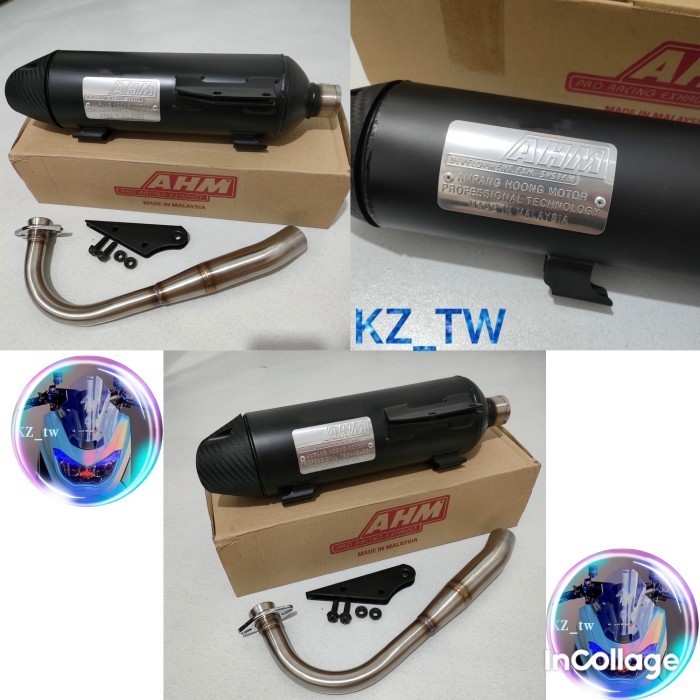 [Original] Knalpot Ahm Original Model Tsukigi - Mio Sporty / Mio Smile/ Mio Soul Terbaru