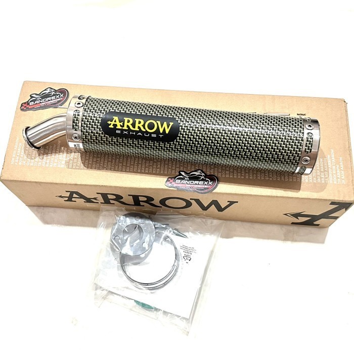[Original] Knalpot Silincer Arrow 2 Tak Original Italy For Ninja Rr-Nsr-Ninja R Diskon