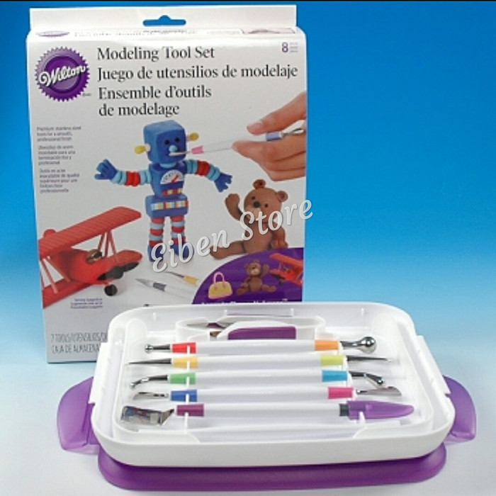 

[New Ori] Wilton 8Pc Modeling Tool Set Diskon