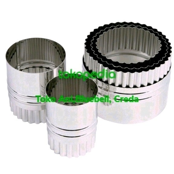 

[New Ori] Ateco 2-Sided Round Cutter 5Pc Diskon