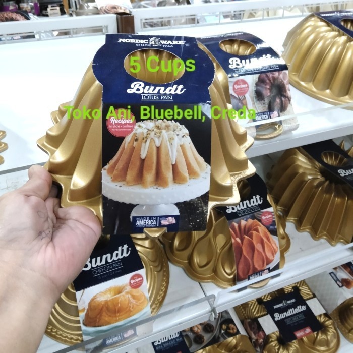 

[New Ori] Nordic Lotus Bundt Pan Terbaru