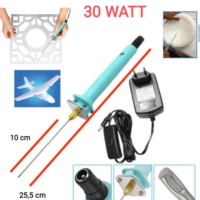 

Pemotong Gabus Styrofoam Cutter Alat Potong Busa Stereofoam Heater 30W