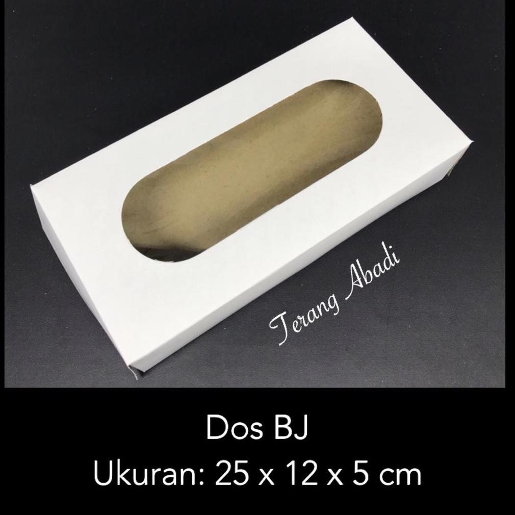 

Dus BJ 25 X 12 X 5 / Dus Kue / Dus Roti / Dus Snack Ultah / Dus Hajatan /Dus Putih/ Dos donat/ kotak kue/ snack box/ dos jajan/ kerdus kaca