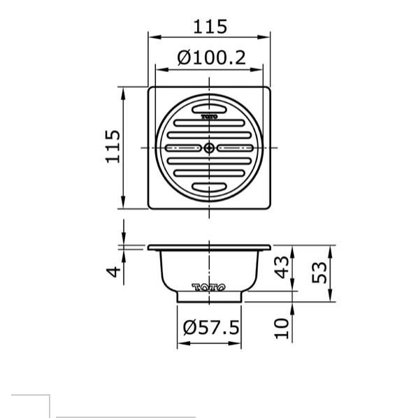 Tx1Eb-Toto Floor Drain