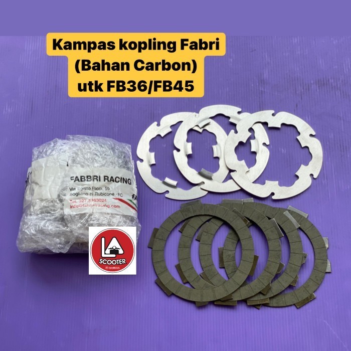 ✅Baru Kampas Kopling Fabri Carbon Utk Fb36/ Fb45 Terbatas