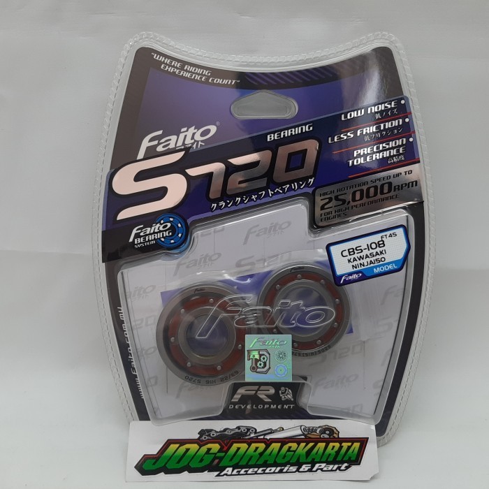 ✅Baru Bearing Laher Kruk As Ninja R Ss Rr New Old Zx150 Faito Racing S720 Diskon
