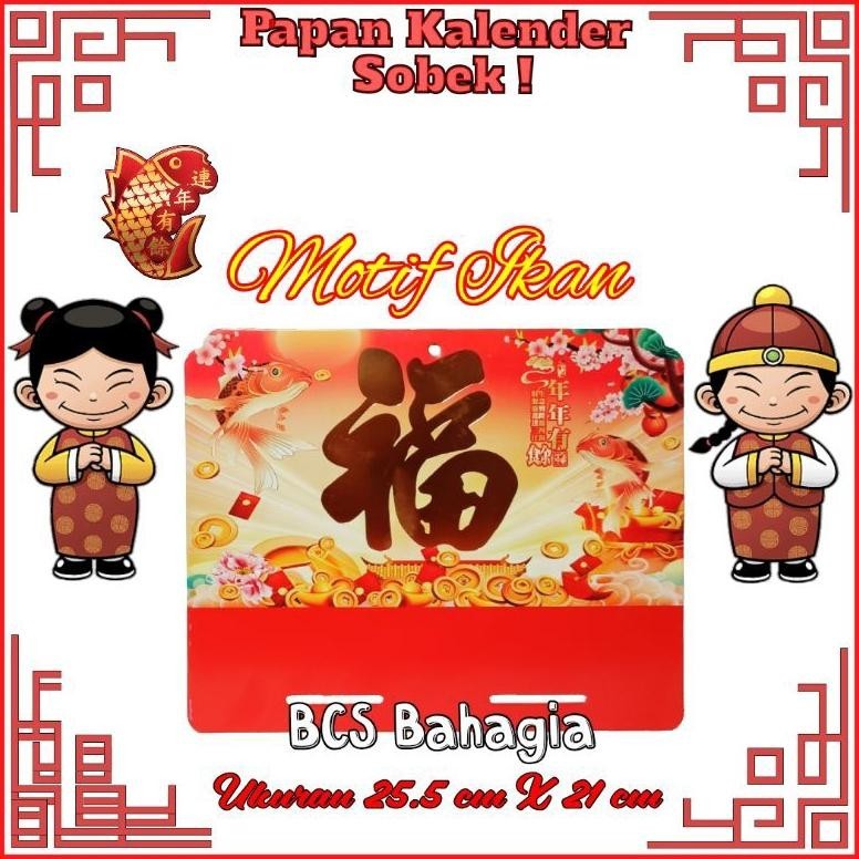 

PTR papan tatakan chinese besar dan kalender sobek harian lokal ukuran sedang tahun 2024 cina china new year motif terbaru bagus / calendar robek baru TERLARIS