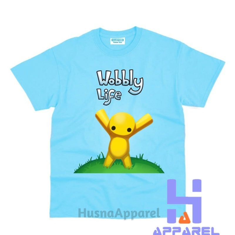 BAJU ANAK KAOS ANAK WOBBLY LIFE
